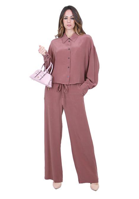 SETA A MANO PALAZZO ALYSI | Pantaloni | 116192-P6209BLUSH