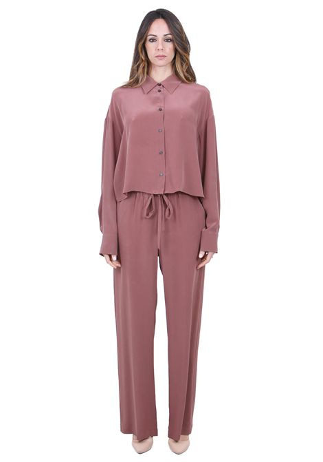 SETA A MANO PALAZZO ALYSI | Pantaloni | 116192-P6209BLUSH
