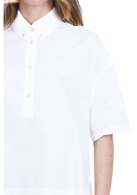 POLO M/CORTE BOXY ALYSI | Camicie | 116221-P6015BI