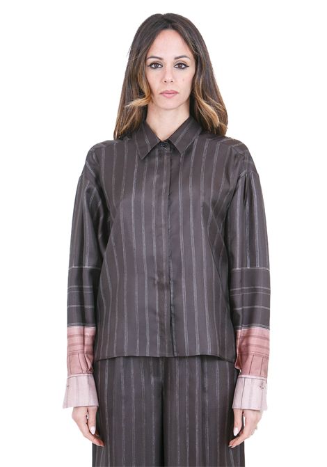 PINSTRIPES ALYSI | Camicie | 116231-P6063CHOCO