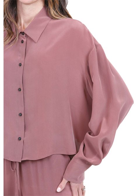 SETA A MANO CROPPED ALYSI | Camicie | 116290-P6209BLUSH