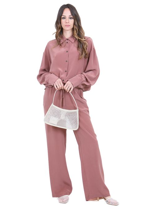 SETA A MANO CROPPED ALYSI | Camicie | 116290-P6209BLUSH