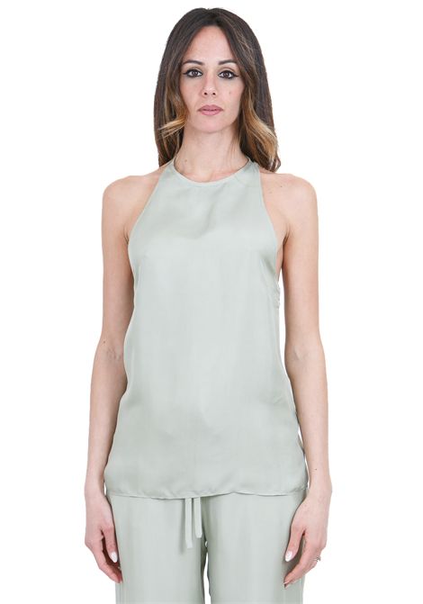 TWILL ENZIMATO SCOLLATO DIETRO ALYSI | Top | 116294-P6219PIST