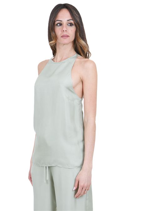 TWILL ENZIMATO SCOLLATO DIETRO ALYSI | Top | 116294-P6219PIST