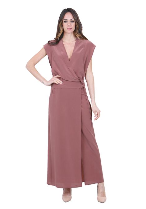 SETA A MANO LUNGO INCROCIATO ALYSI | Abiti | 116342-P6209BLUSH