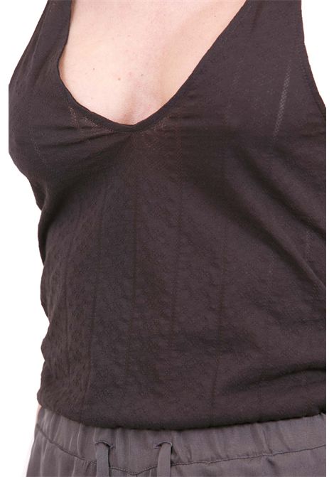 JERSEY A-JOUR ALYSI | Body | 116438-P6229CHOCO