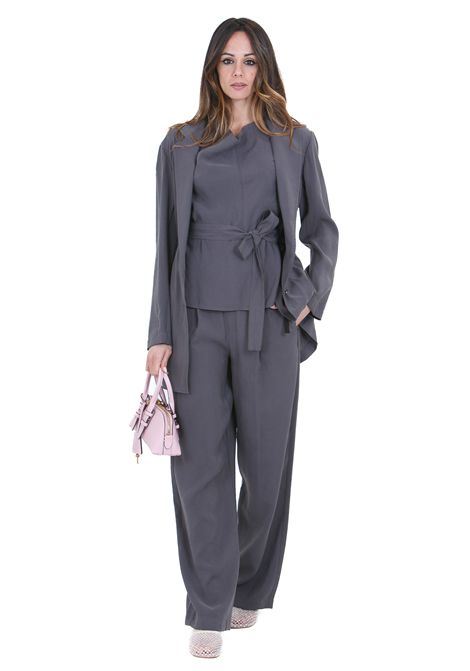 PEACH TOUCH SCIOLTO ALYSI | Blazer | 116809-P6045GRAYP