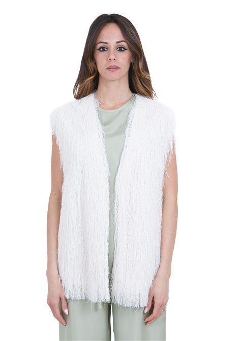 LUNGO FRINGES ALYSI | Gilet | 116812-P6058MERIN