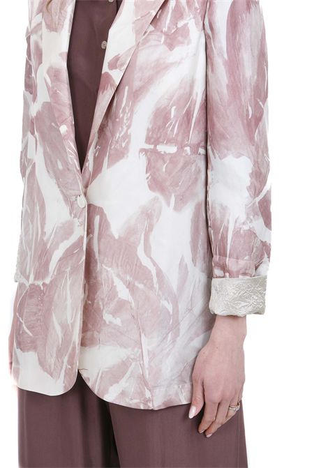 MONOPETTO BRUSHED PRINT ALYSI | Blazer | 116814-P6031CP