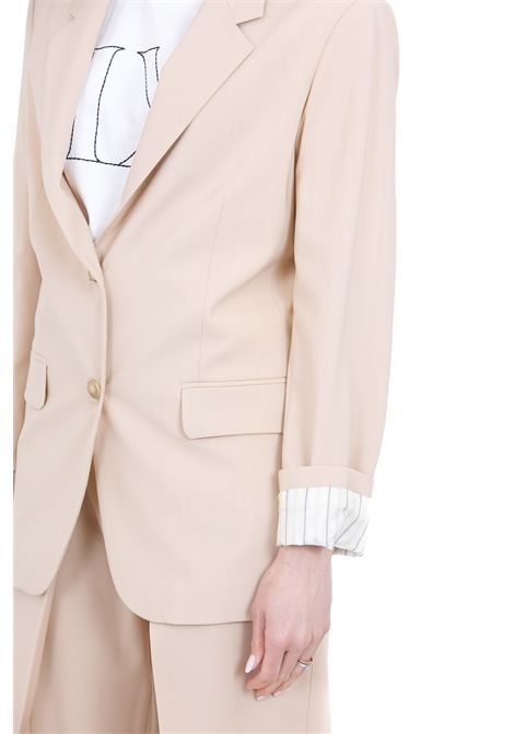 TELA DI LANA CON RISVOLTO ALYSI | Blazer | 116826-P6016PELLE