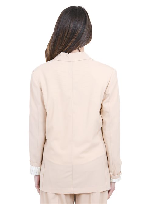TELA DI LANA CON RISVOLTO ALYSI | Blazer | 116826-P6016PELLE