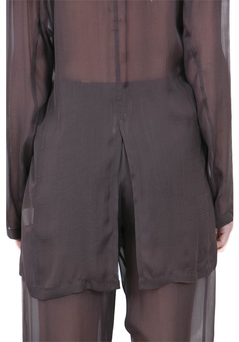 CHIFFON SCIOLTA ALYSI | Blazer | 116827-P6214CHOCO