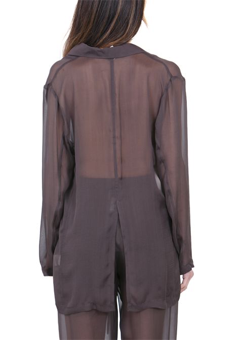 CHIFFON SCIOLTA ALYSI | Blazer | 116827-P6214CHOCO