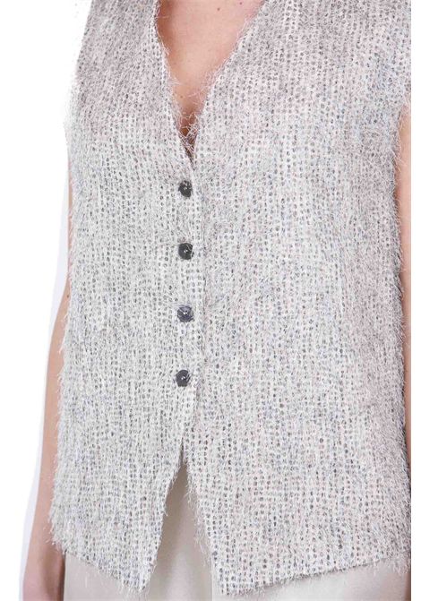 FRINGES ALYSI | Gilet | 116838-P6213POIS