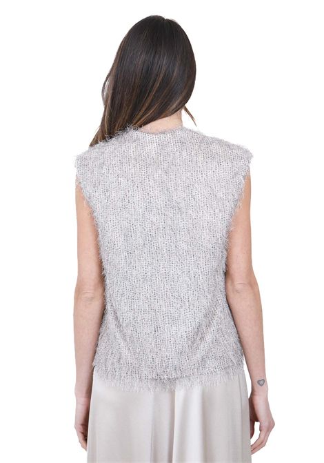 FRINGES ALYSI | Gilet | 116838-P6213POIS
