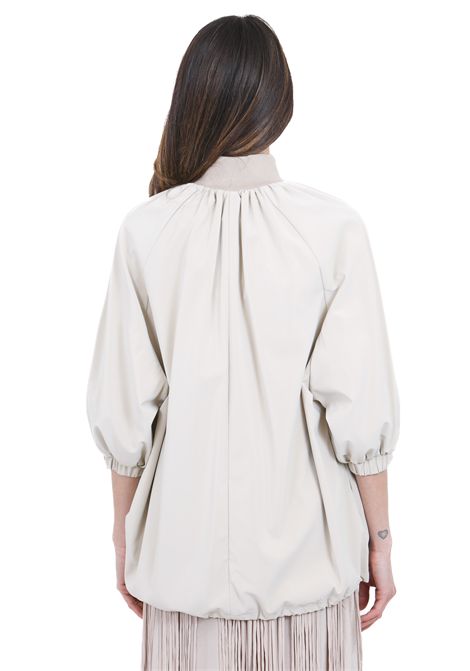 BOMBER COATED EFFECT M/CORTA ALYSI | Bomber | 116913-P6041AVENA