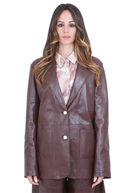 LEATHER SOFT ALYSI | Blazer | 216811-P6001UV