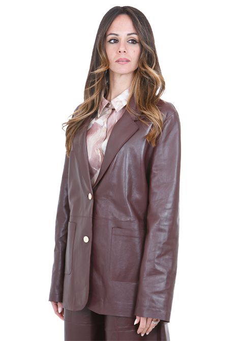 LEATHER SOFT ALYSI | Blazer | 216811-P6001UV