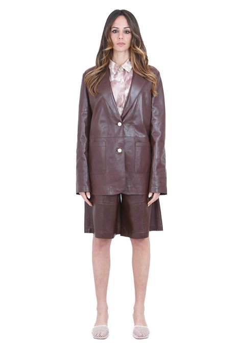 LEATHER SOFT ALYSI | Blazer | 216811-P6001UV