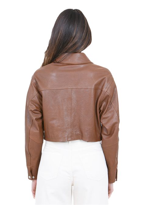  D-FOUR | Giubbotti | DF417CUOIO