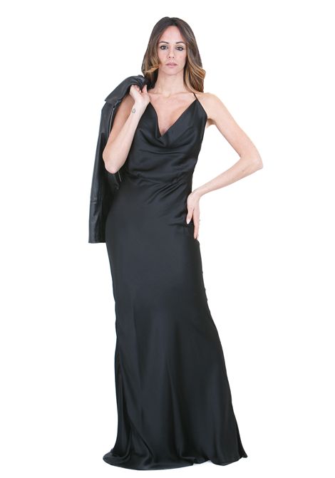 SLIM IN RASO MISTO SETA DONDUP | Abiti | DA523SF0106DXXX999