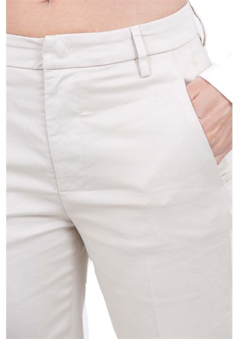 NIMA SIP IN GABARDINA DONDUP | Pantaloni | DP576ZGS0096DPTD-NIMAZIP004