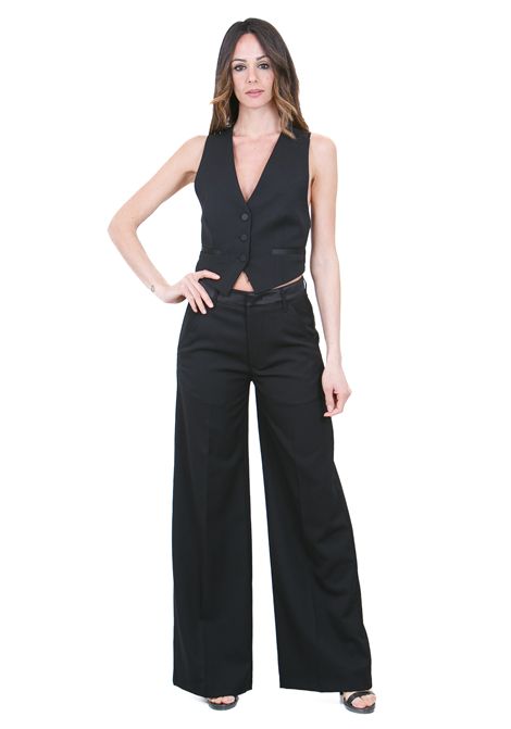 IDRA SMOKINGF IN GAMBARDINA DONDUP | Pantaloni | DP802SWFH188DXXX-IDRA999