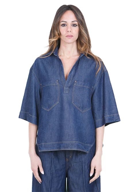 MAGGIE WIDE LEG DONDUP | Bluse | DP853DF0266DMC4-MAGGIE800