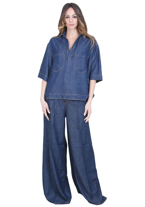 MAGGIE WIDE LEG DONDUP | Bluse | DP853DF0266DMC4-MAGGIE800