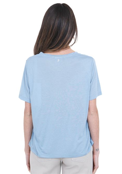 SCOLLO A V MODAL SETA DONDUP | T- Shirt | DS069JF0349DXXX858