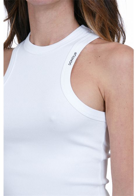 SLIM COSTINA COTONE DONDUP | Canotte | DS071JS0314DXXX000
