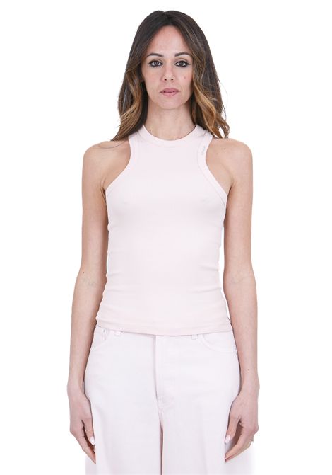 SLIM COSTINA COTONE DONDUP | Canotte | DS071JS0314DXXX511