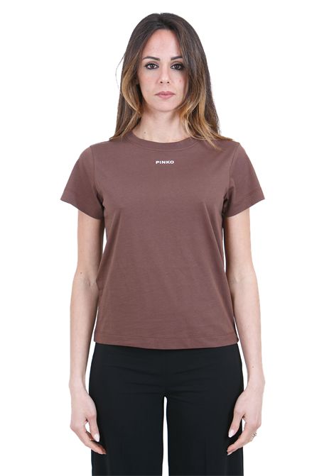 JERSEY LOGO PINKO | T- Shirt | BASICO-100373-A34FL78