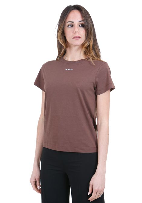 JERSEY LOGO PINKO | T- Shirt | BASICO-100373-A34FL78