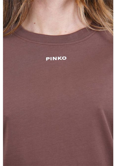 JERSEY LOGO PINKO | T- Shirt | BASICO-100373-A34FL78