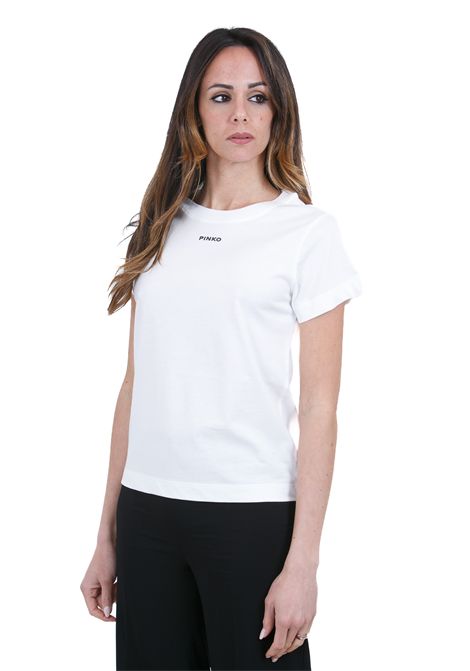 JERSEY LOGO PINKO | T- Shirt | BASICO-100373-A34FZ05
