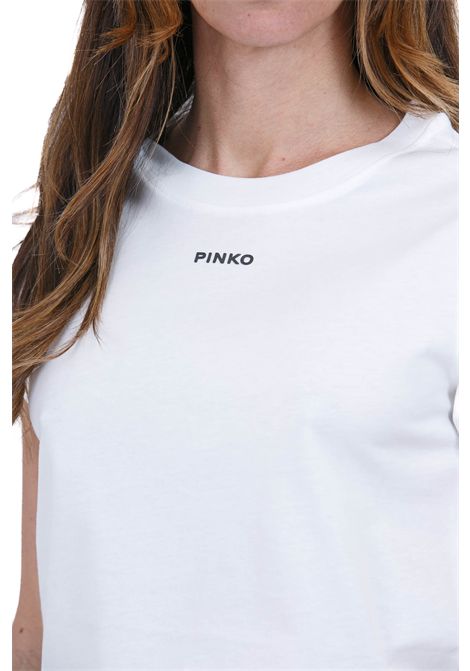 JERSEY LOGO PINKO | T- Shirt | BASICO-100373-A34FZ05