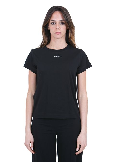 JERSEY LOGO PINKO | T- Shirt | BASICO-100373-A34FZ99