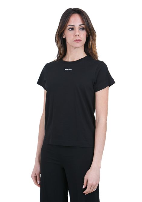 JERSEY LOGO PINKO | T- Shirt | BASICO-100373-A34FZ99