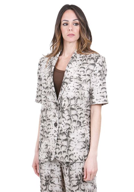 TELA DI LINO PINKO | Blazer | BRINDISI-106879-A3BLCZ9