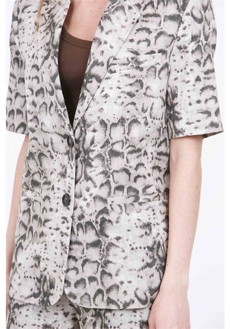 TELA DI LINO PINKO | Blazer | BRINDISI-106879-A3BLCZ9