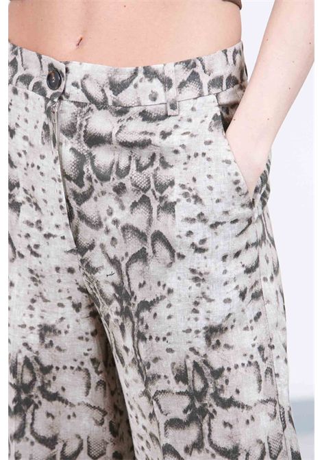 TELA DI LINO PINKO | Bermuda | CATTOLICA-106870-A3BLCZ9