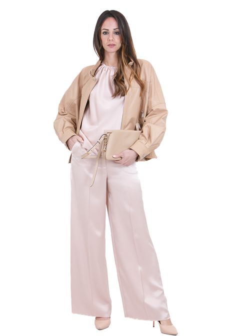 SATIN PINKO | Pantaloni | LIMONCELLO-106601-A1Y5Q35
