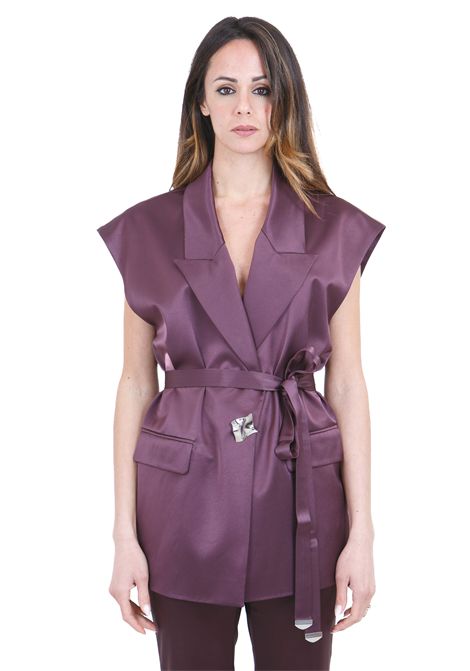 SATIN PINKO | Blazer | MELANZANA-106585-A1Y5R57