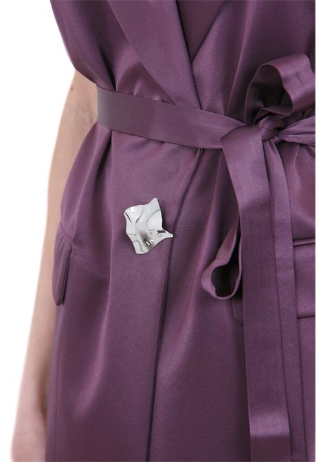 SATIN PINKO | Blazer | MELANZANA-106585-A1Y5R57