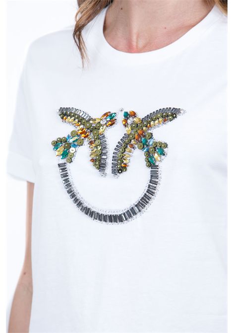 RICAMO PINKO | T- Shirt | QUENTIN-100535-A33FZ05