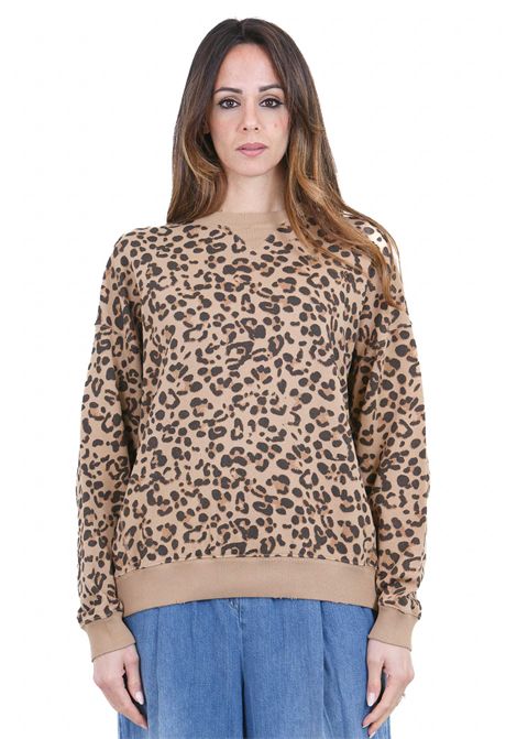 LEOPARDO SEMICOUTURE | Felpe | DEIENE-Y6SP07MAC27