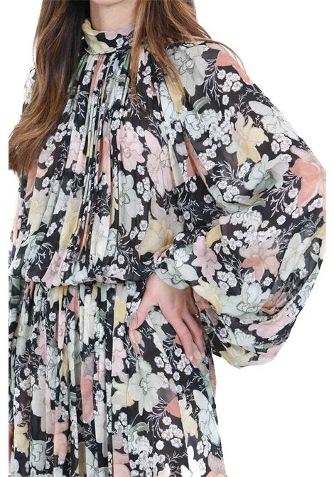 STAMPA FIORE SEMICOUTURE | Abiti | NAIARA-Y6SS20FLW59